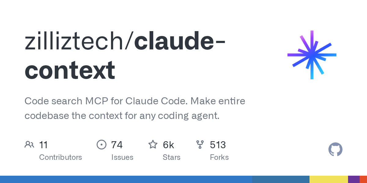 Claude Context: GitHub repo AI thực chiến