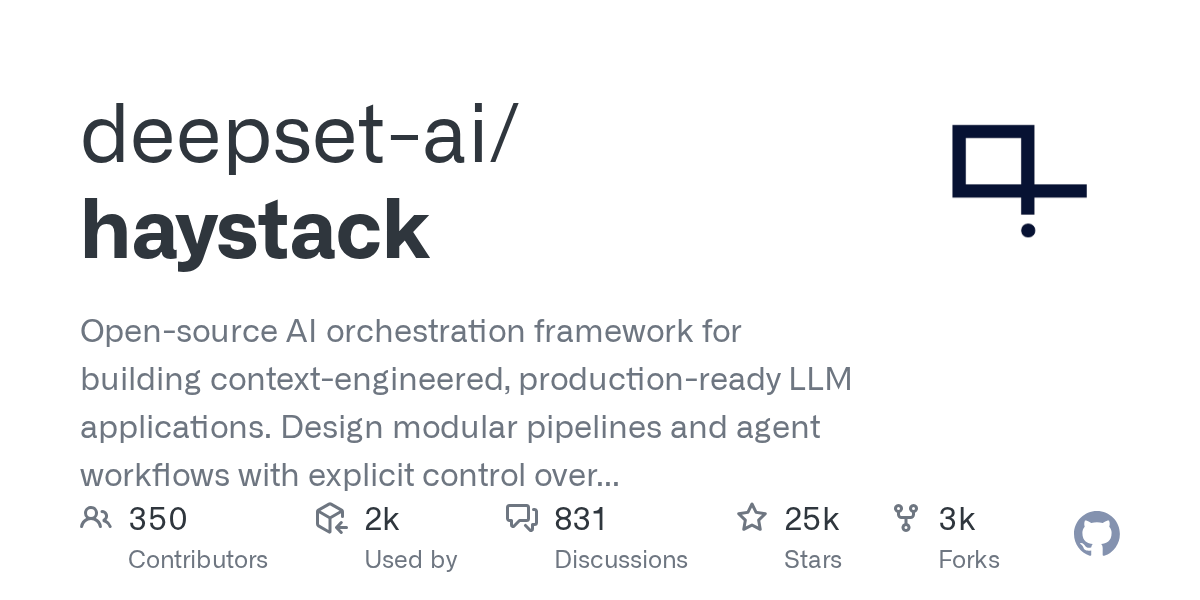 Haystack: GitHub repo AI thực chiến