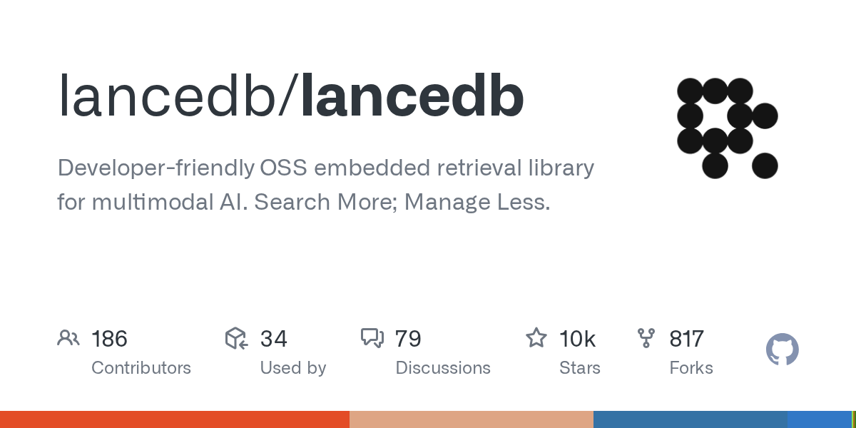 LanceDB: GitHub repo AI thực chiến