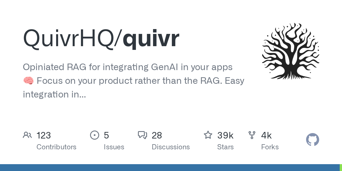 Quivr: GitHub repo AI thực chiến