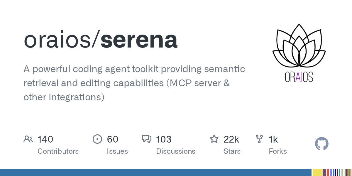 Serena: GitHub repo AI thực chiến