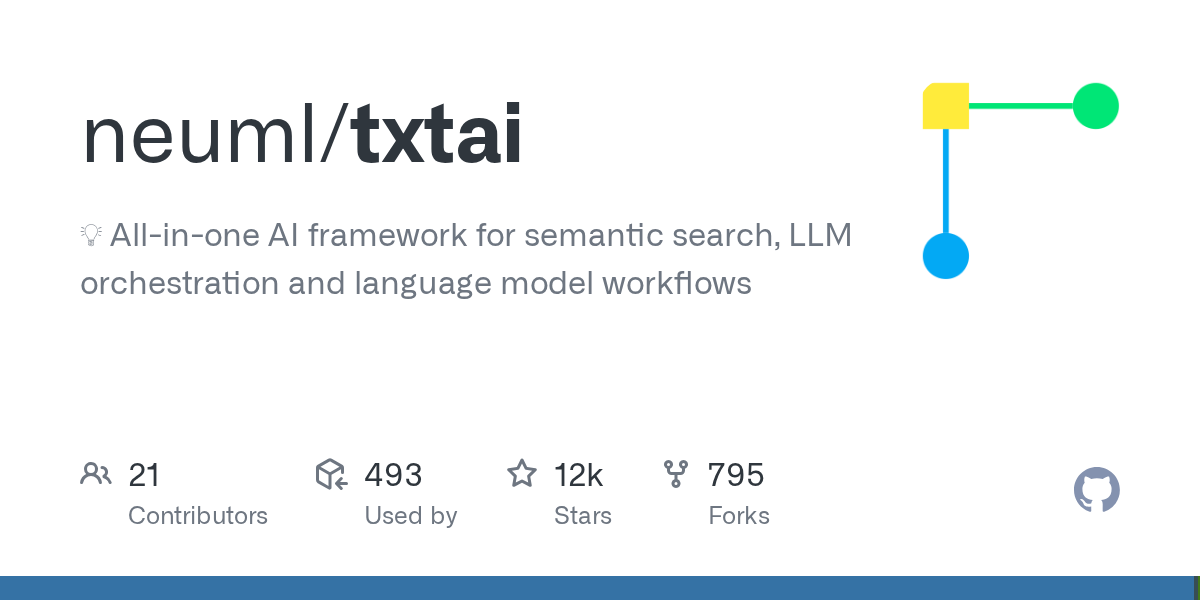 txtai: GitHub repo AI thực chiến
